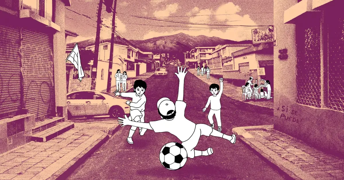 Este videojuego captura la esencia del fútbol en Ecuador a través de los ojos de un niño.