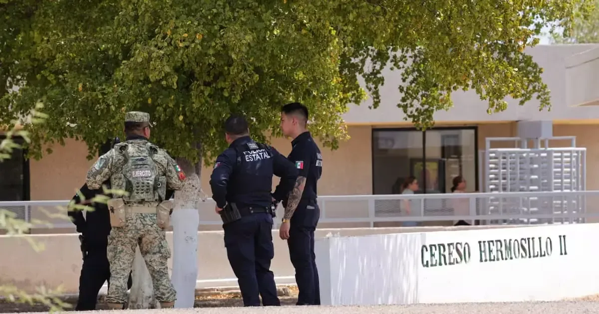 Autoridades investigan un posible escape de tres reos de alta peligrosidad en Hermosillo, Sonora.