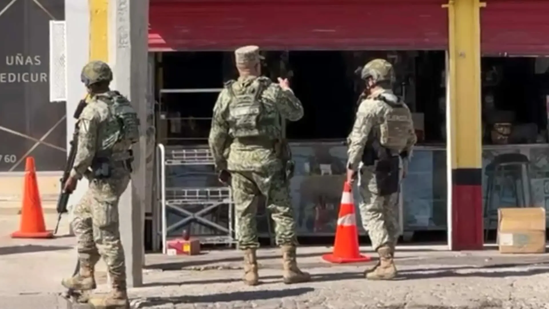 Despliegue de seguridad en Culiacán tras el hallazgo de un artefacto explosivo.