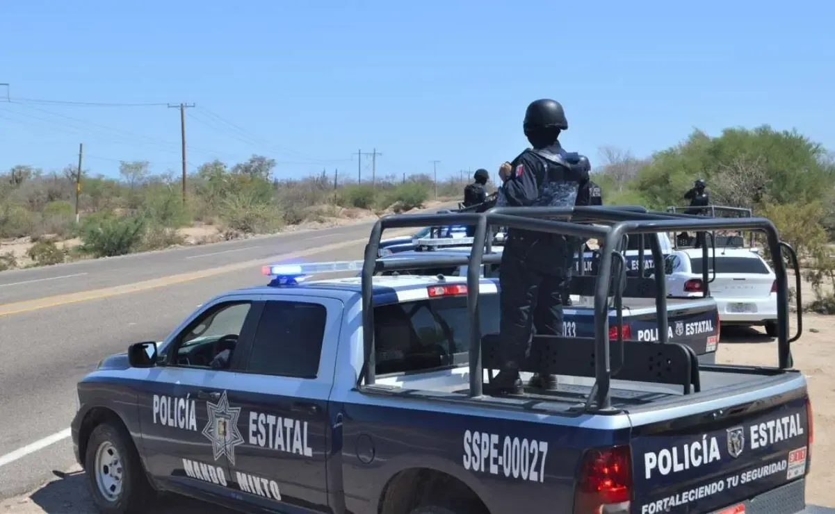 Detención de “El Cholo 40” en un operativo de seguridad en Baja California Sur.