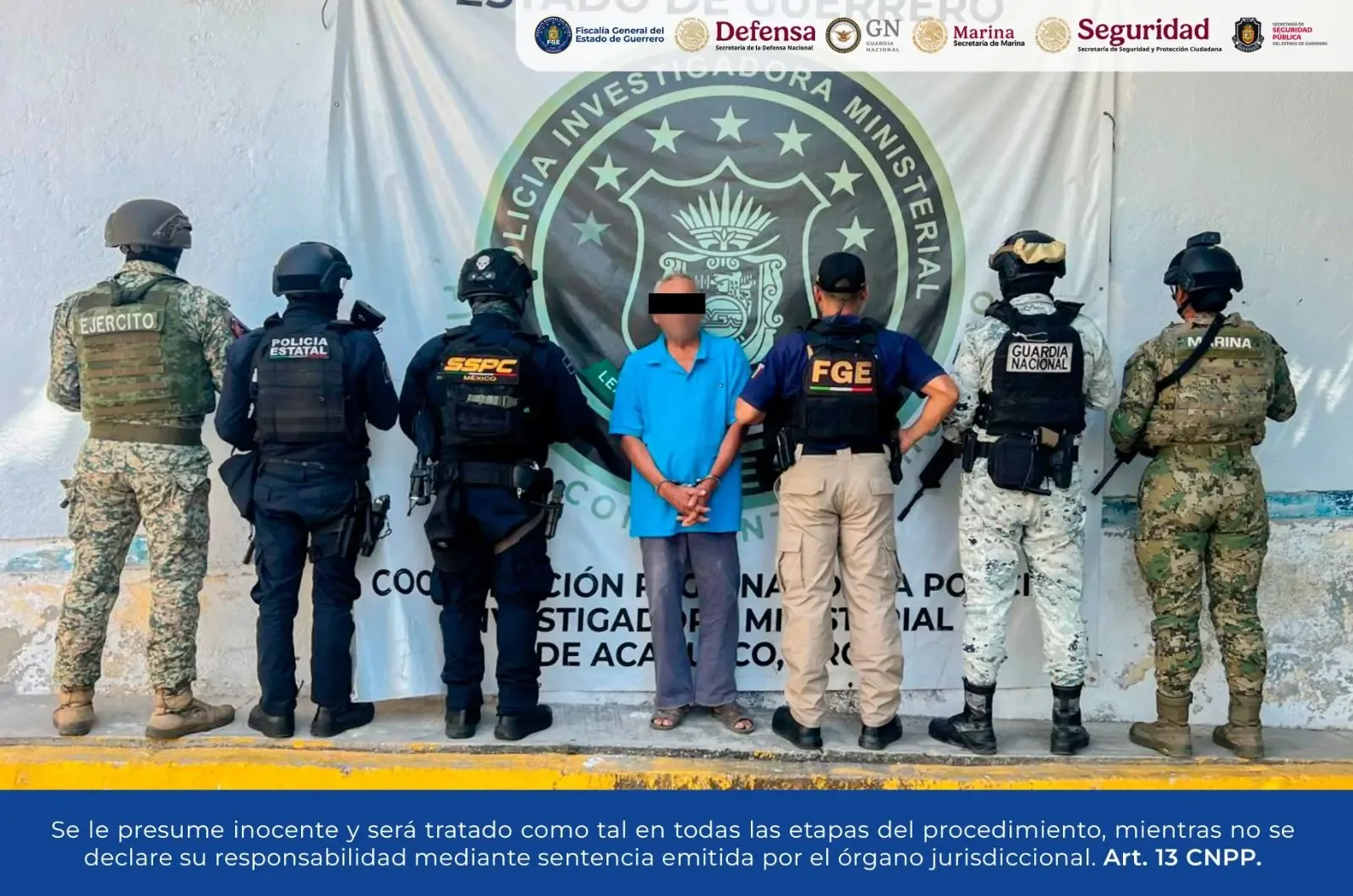 Detención de Leopoldo “N” por feminicidio destaca la lucha contra la violencia de género en Guerrero.