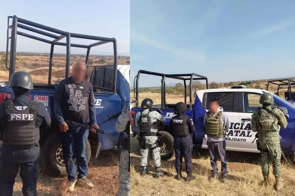 Detención de los sospechosos por el ataque armado en Juventino Rosas.