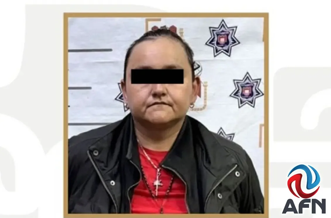 Detención de Melina "N" en Tijuana por extorsión telefónica.