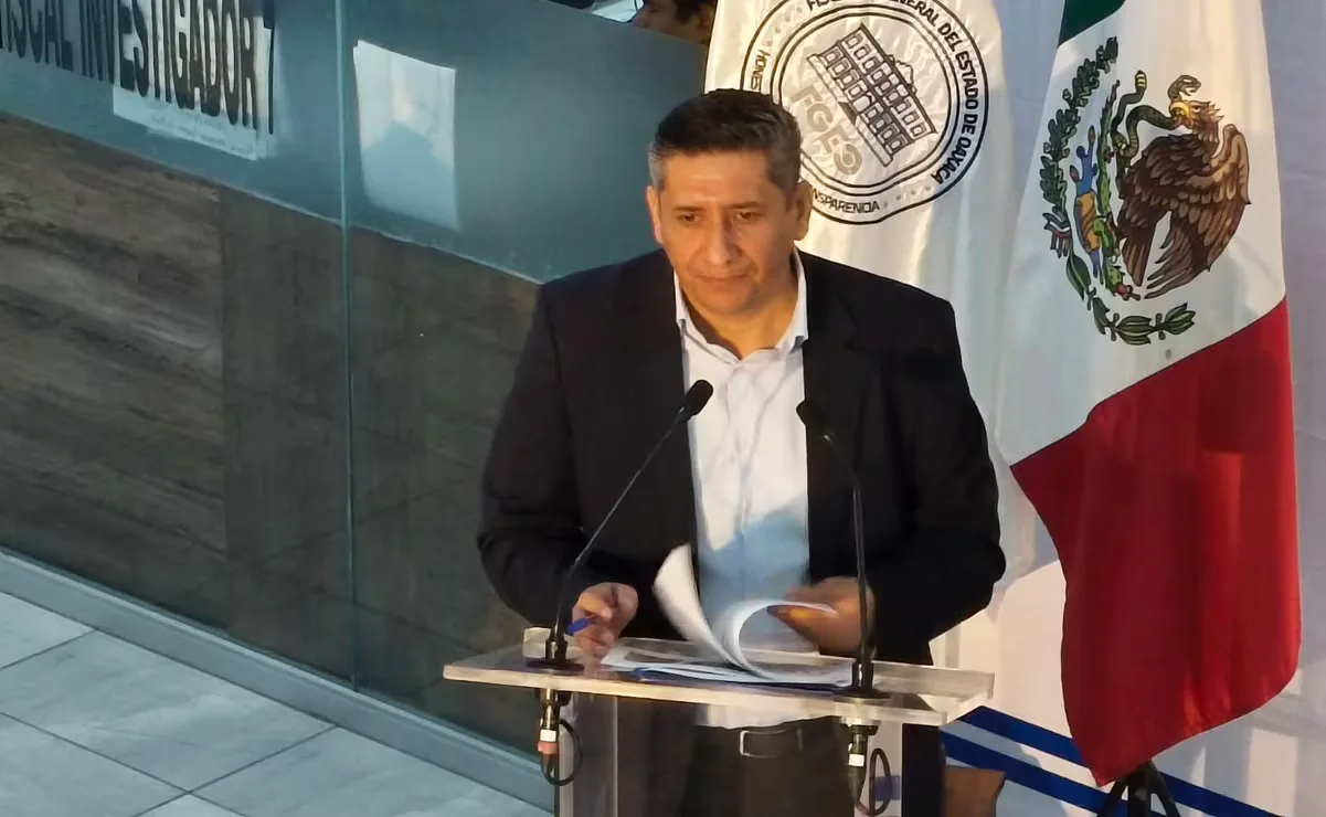Detención de Omar López Carrasco por homicidio en la ciudad de Oaxaca.