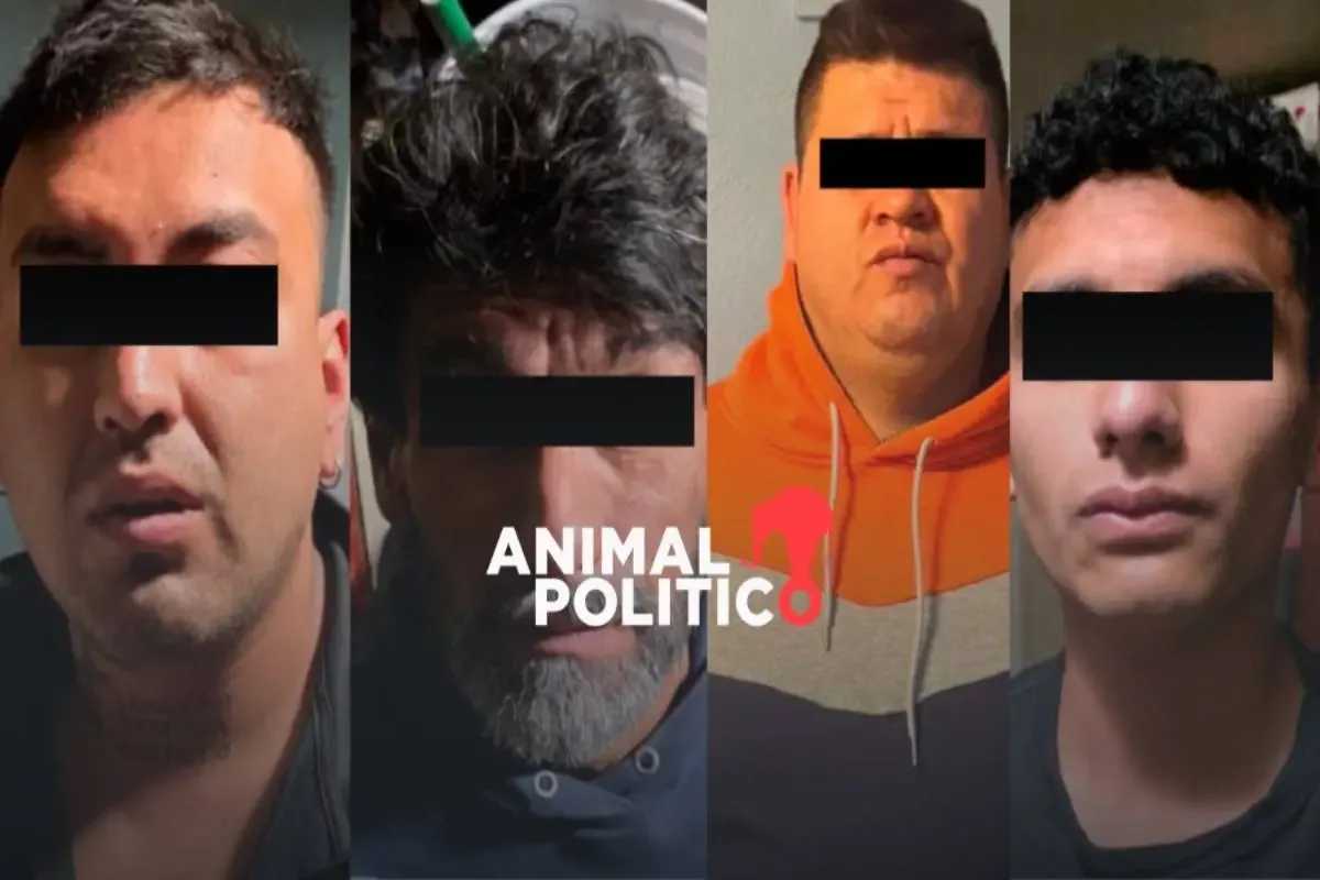 Detención de presuntos miembros de "Los Kena" en Coyoacán, CDMX.