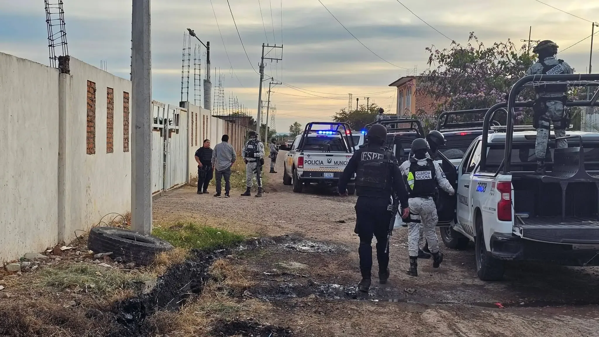Detención de presuntos responsables en Salamanca tras la masacre en un campo de fútbol.