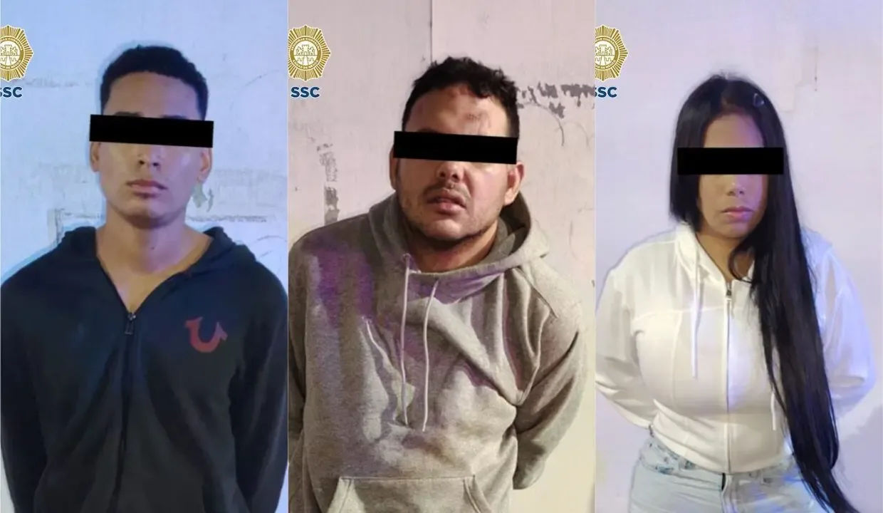 Detención de tres extranjeros involucrados en robos de lujo en CDMX.