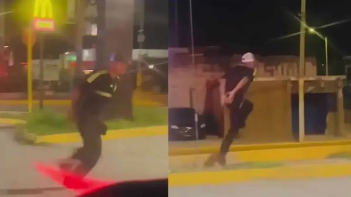 La fuga de un individuo esposado fue grabada y viralizada en redes sociales, generando preocupación sobre la seguridad.