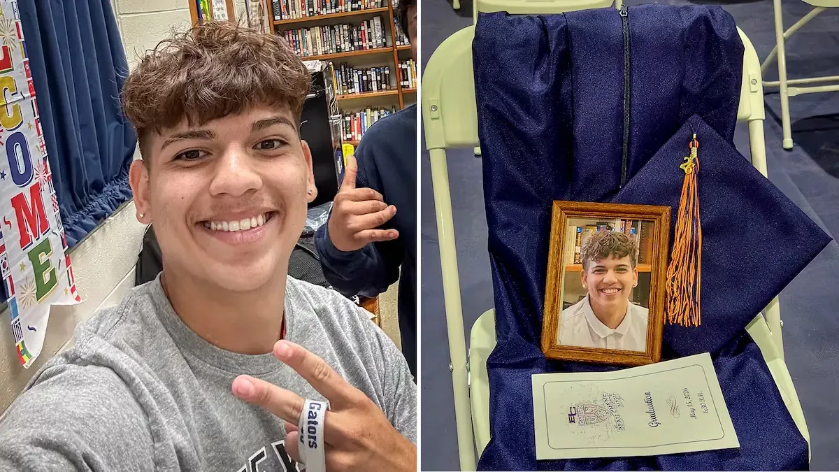 Josué Zamora no pudo asistir a su ceremonia de graduación por estar retenido por el Servicio de Inmigración.