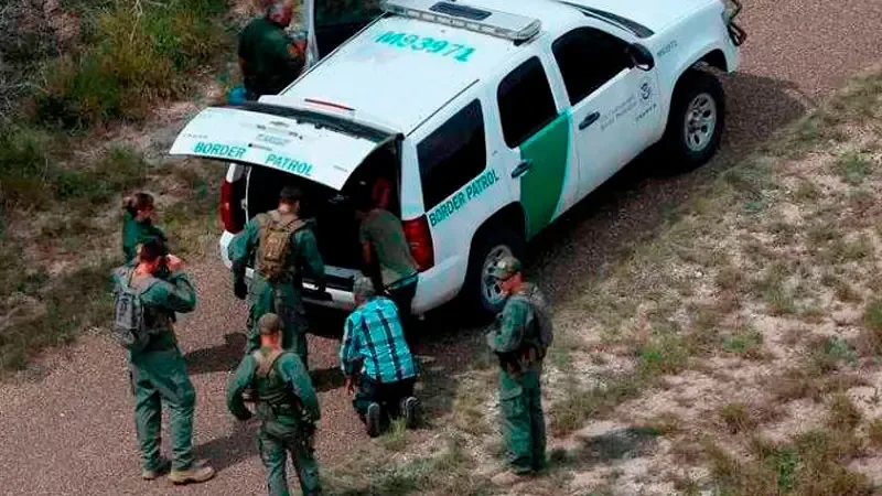 La captura se dio tras intervención de agentes fronterizos en la zona.