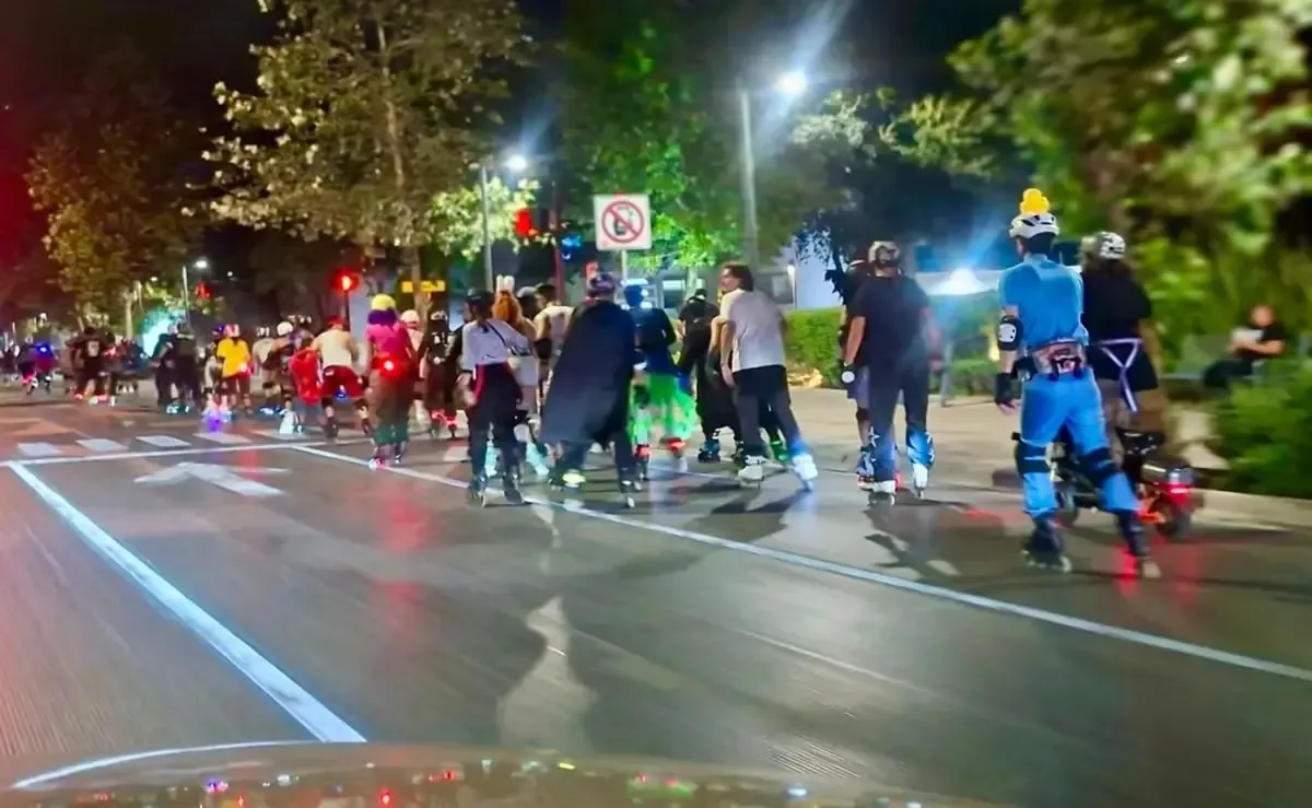 La detención se realizó tras un recorrido sin permiso de las autoridades municipales.