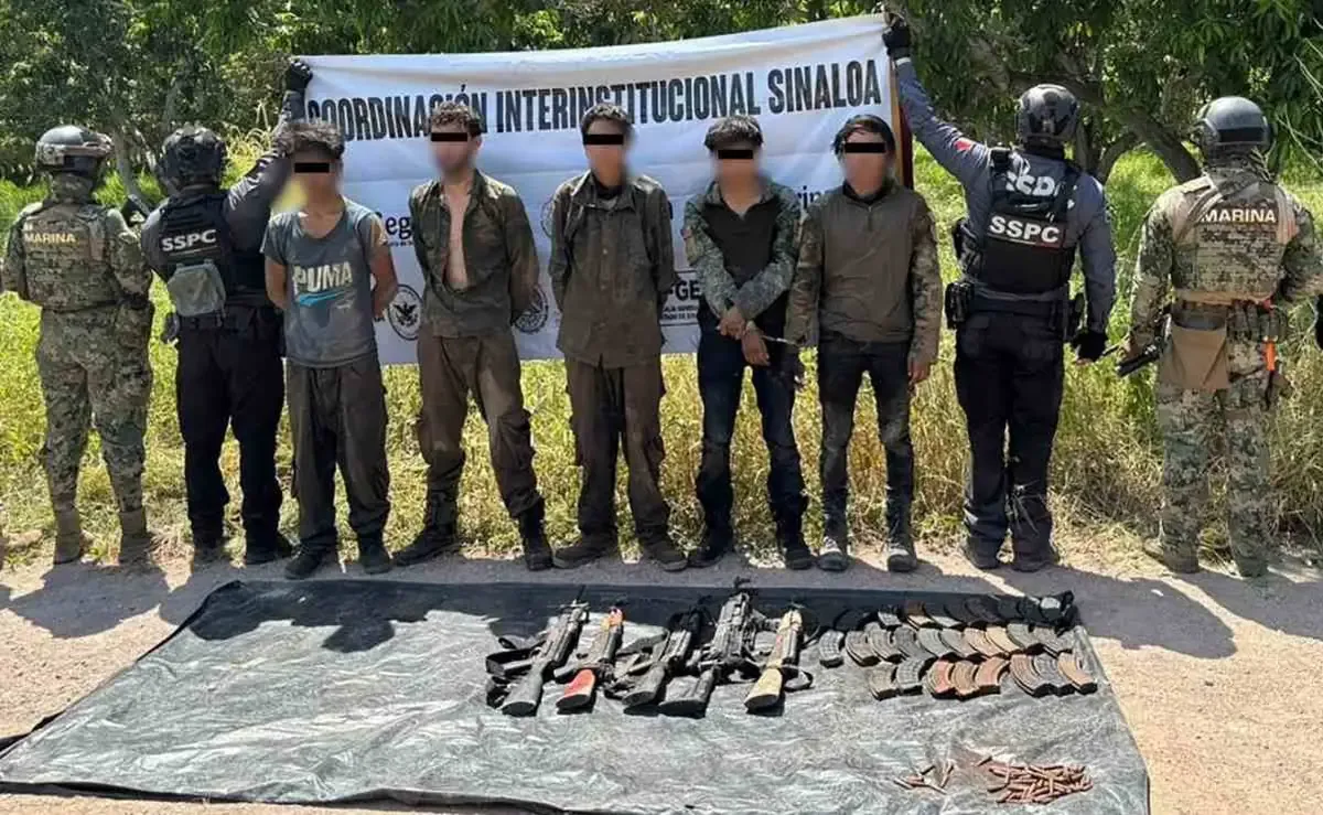 Las fuerzas de seguridad realizaron operativos en Sinaloa, asegurando armamento y drogas en distintas acciones.