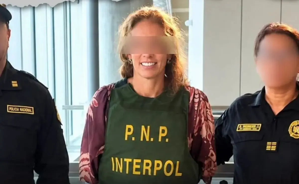 María C. C. fue aprehendida en Perú por una orden de captura relacionada con fraude.