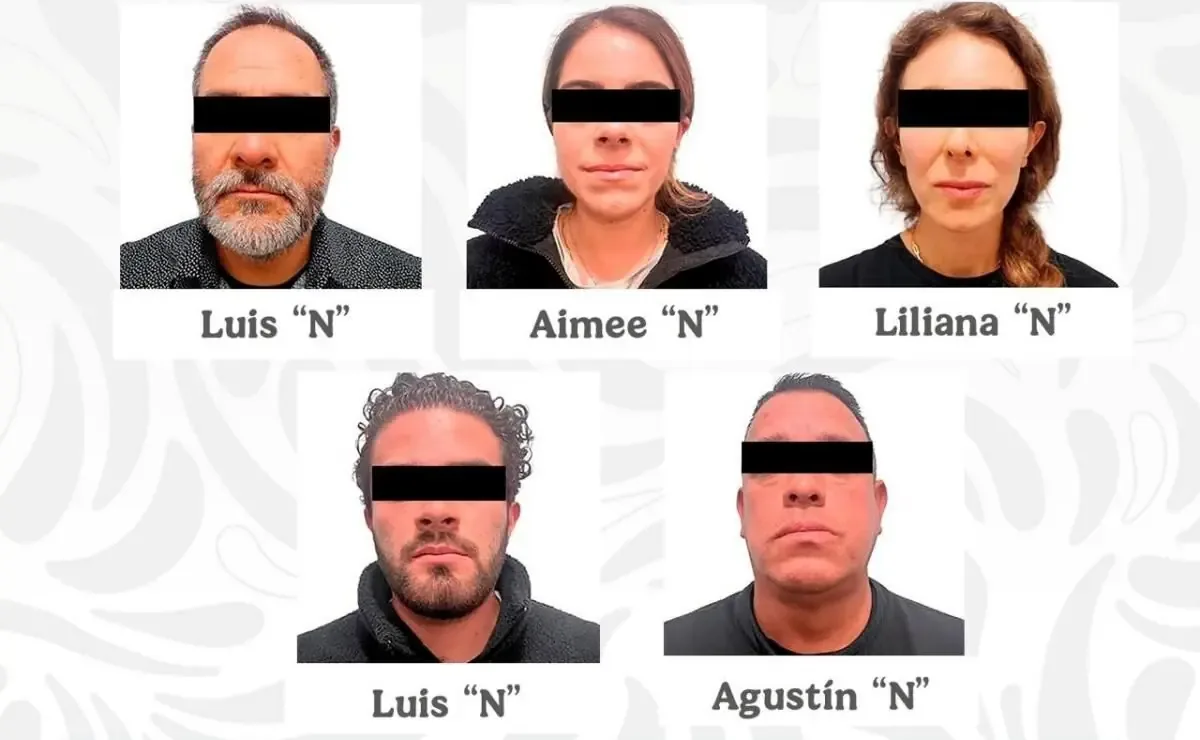 La SSPC y la Fiscalía del Estado de México desmantelan una banda que extorsionaba usando identidades falsas.