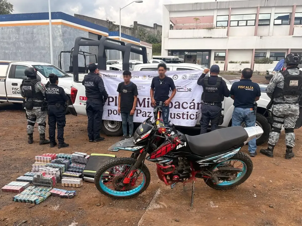 La Secretaría de Seguridad Pública refuerza su presencia en Uruapan para combatir el contrabando.
