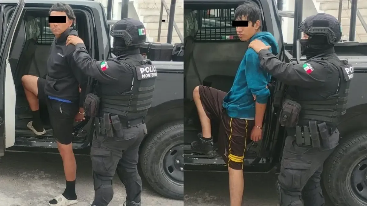 La intervención policial se dio tras una actitud agresiva de los detenidos en la vía pública.