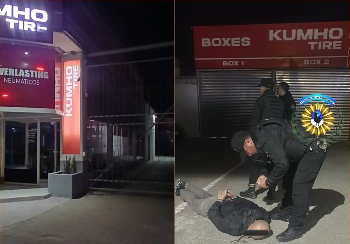 Dos hombres fueron aprehendidos tras un operativo de la policía luego de una activación de alarma.