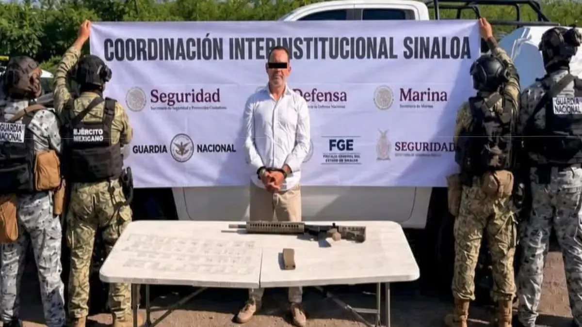 La detención de El Wicho se suma a las acciones contra el narcotráfico en Sinaloa.