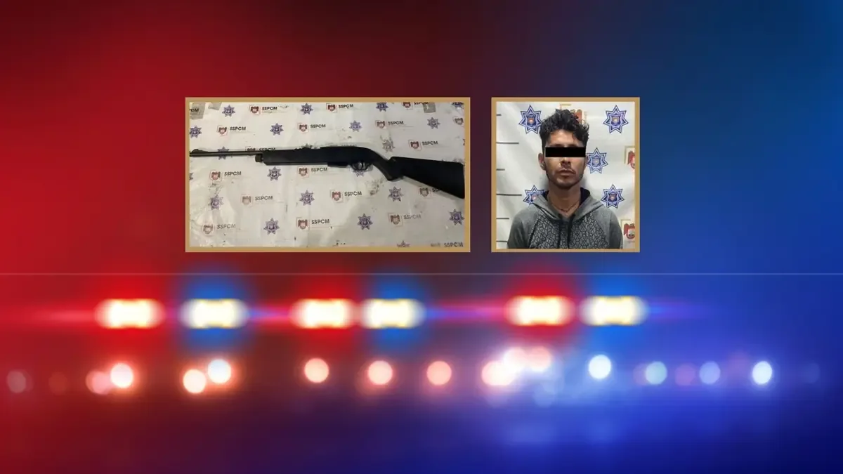 Un vecino fue amenazado y su propiedad sufrió daños por disparos realizados con un rifle de aire comprimido.