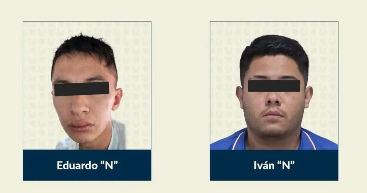 La captura de Eduardo “N” e Iván “N” expone los intentos del crimen organizado por eludir a las autoridades en la capital.