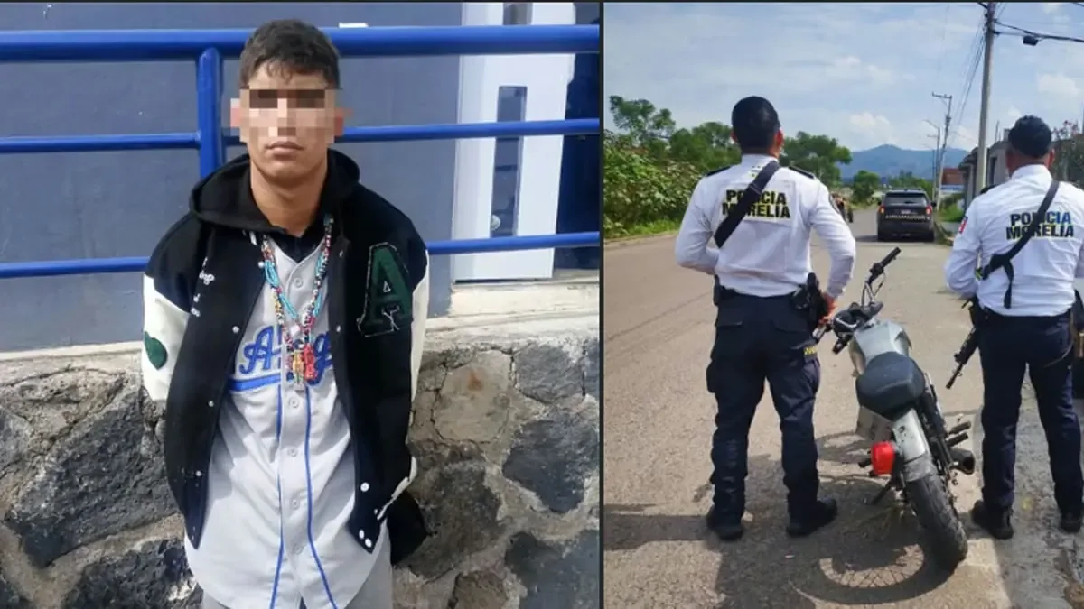 La detención es resultado de operativos de seguridad por parte de la Policía Morelia.