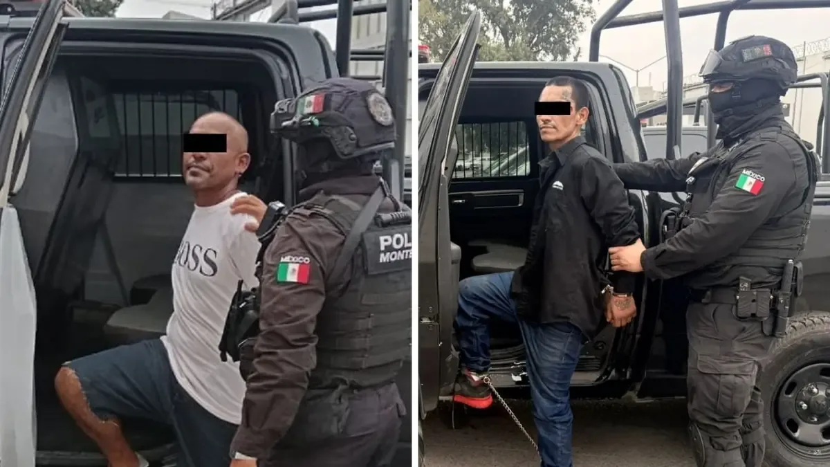 La Policía de Monterrey realizó la captura tras un operativo de vigilancia.
