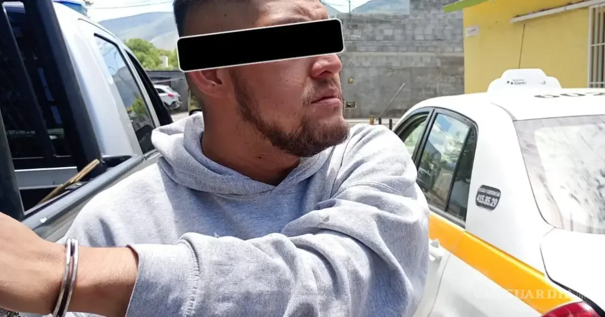 La captura se realizó tras el robo a un negocio en la colonia Vicente Guerrero.