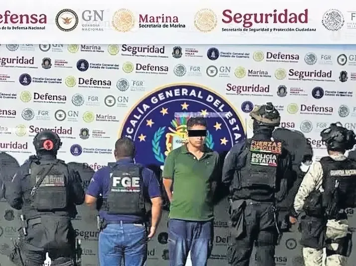 La Fiscalía captura a Harold, implicado en el homicidio de Marco Antonio Suástegui Muñoz.