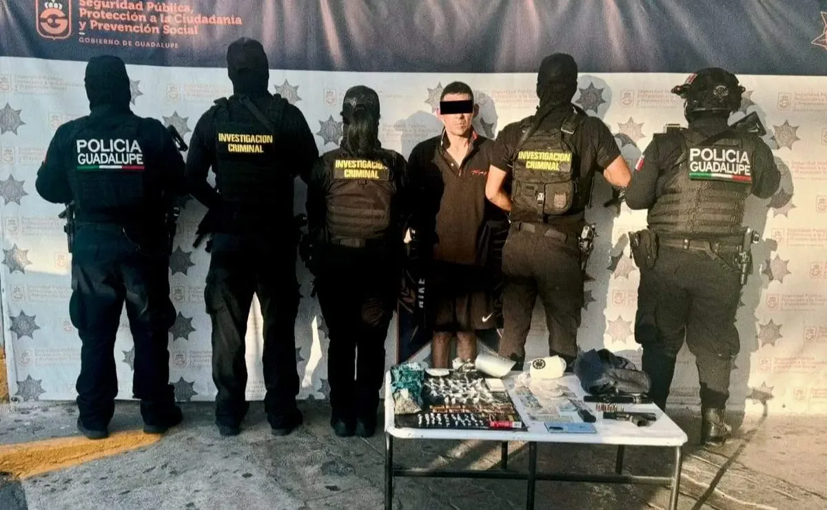 César “N” fue arrestado por su posible implicación en delitos graves y narcotráfico.