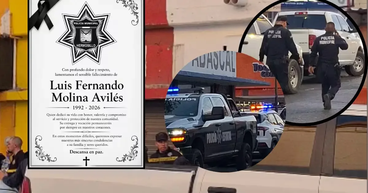La Policía Municipal confirma la captura del presunto agresor tras el fallecimiento del oficial Luis Fernando Molina Avilés.