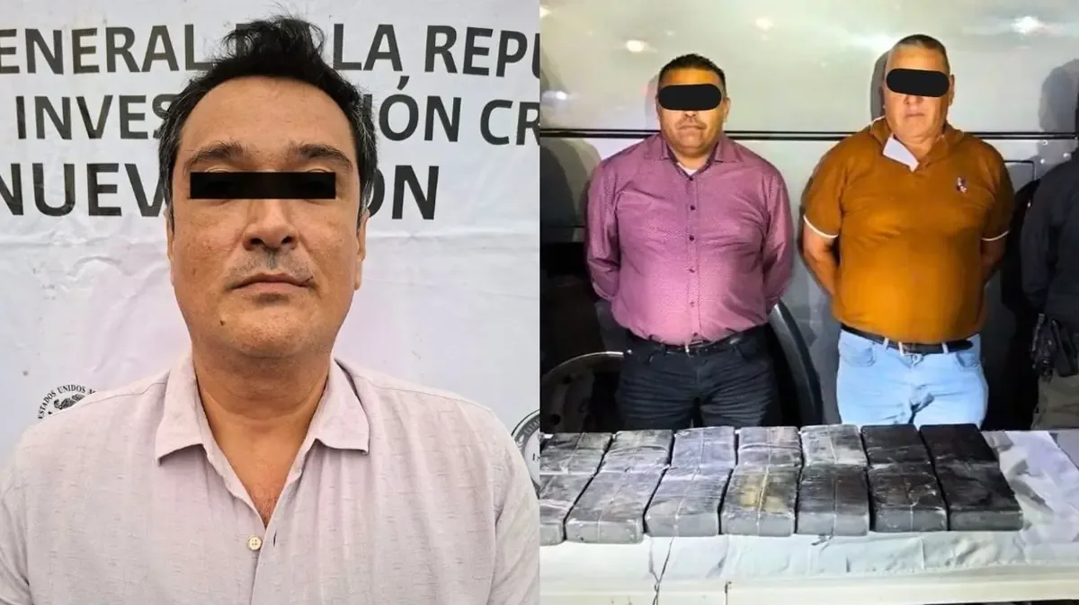 La Policía Federal Ministerial captura a dos grupos intentando traficar drogas a Estados Unidos.