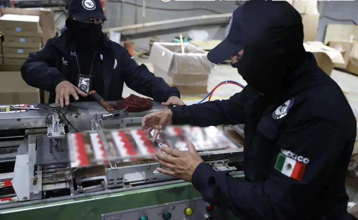 La incautación se enmarca en operaciones de combate a la fabricación y distribución de productos ilegales.