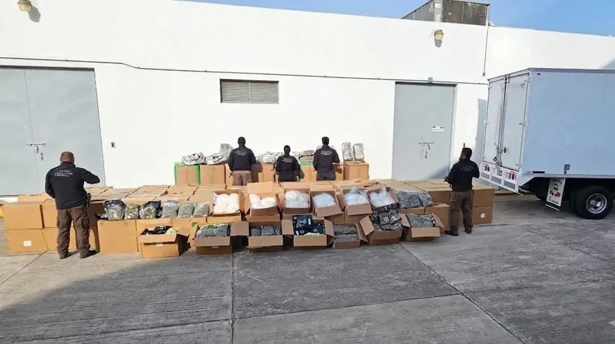 Esta incautación refuerza la lucha de las autoridades contra el narcotráfico en el país.