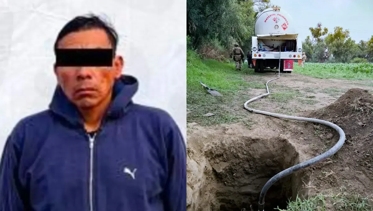 Autoridades realizan operativos en Puebla para combatir el robo de hidrocarburos, resultando en la detención de un sospechoso.