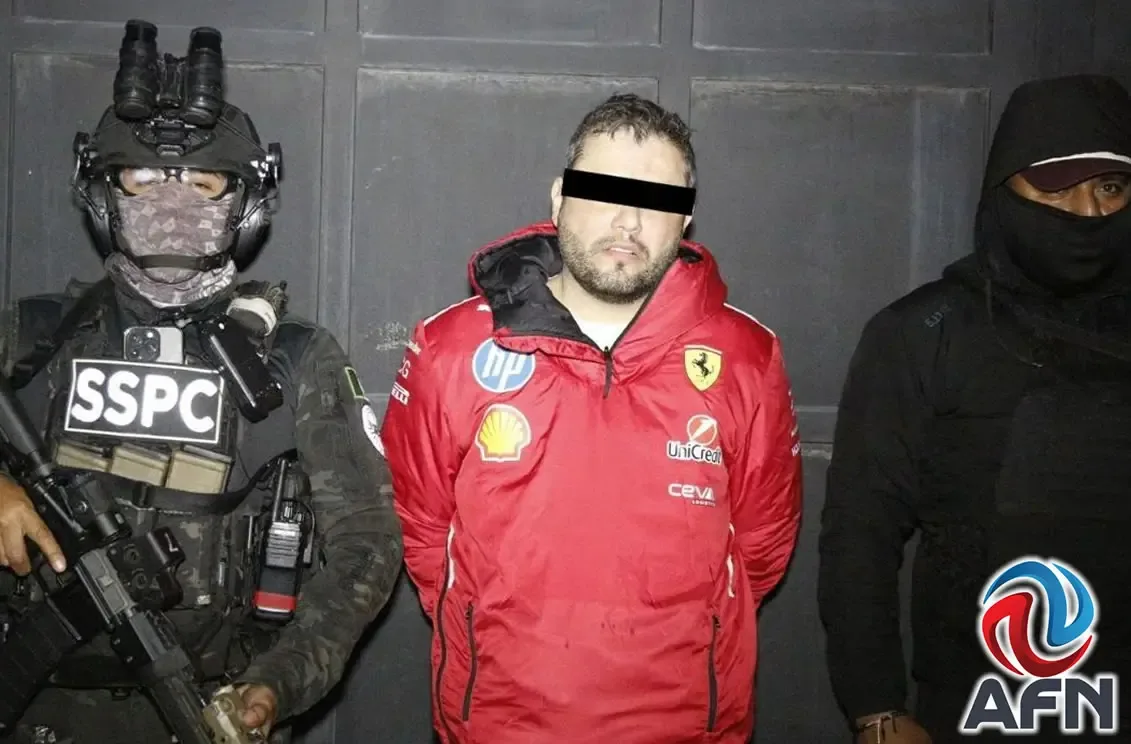 Diego Rivera, alcalde detenido, en un operativo federal en Tequila, Jalisco.