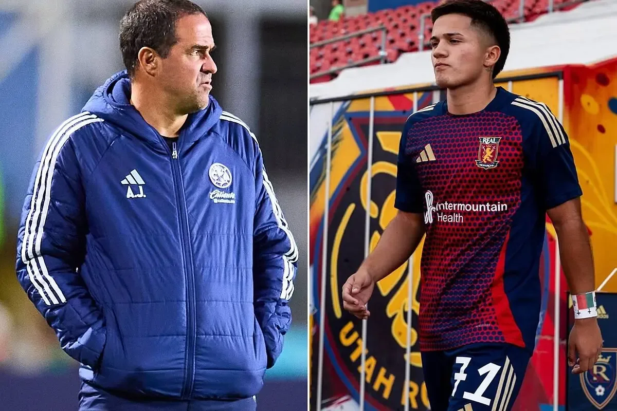 Diego Rocío, nuevo refuerzo del Club América, durante su presentación oficial.