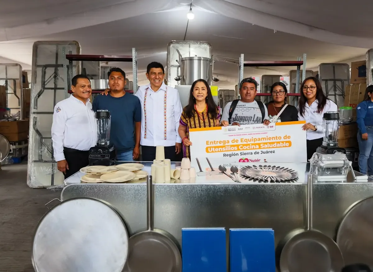 La entrega de equipamientos busca mejorar la alimentación en las comunidades del estado.