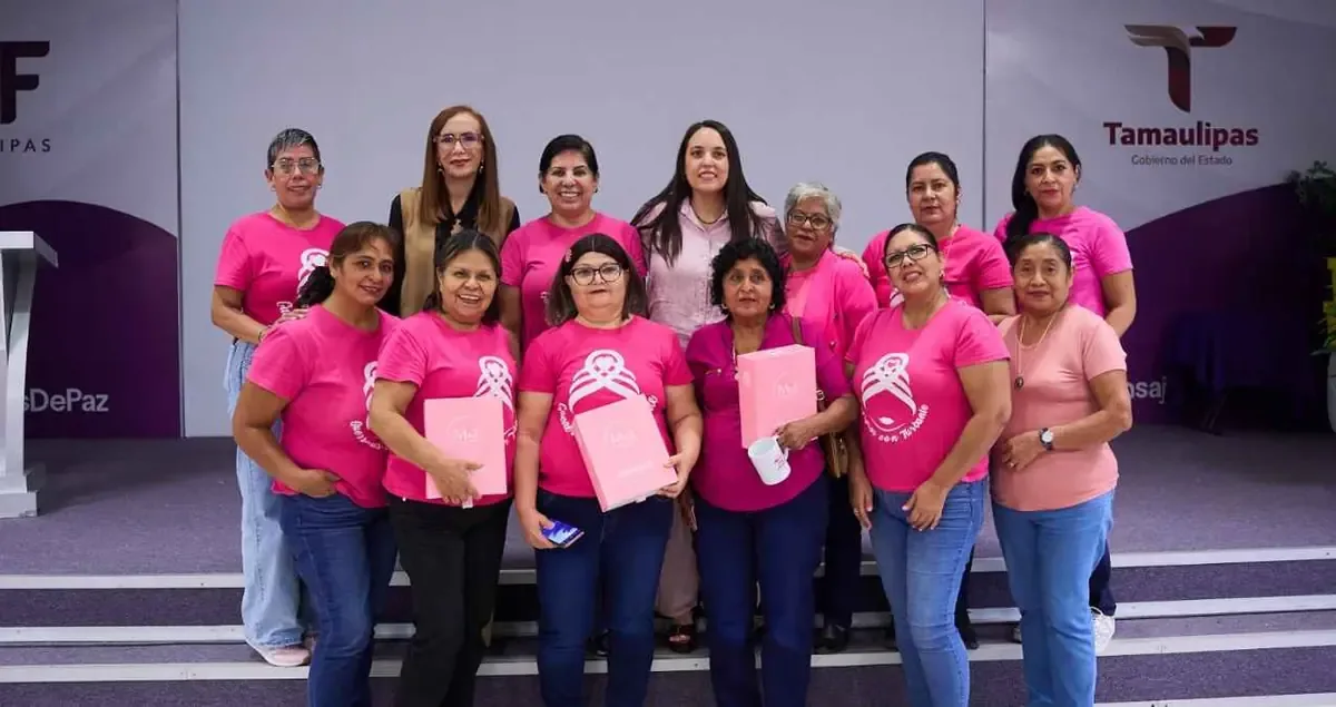 Con el programa "Talismán de Vida", el DIF ayuda a mujeres en su recuperación del cáncer de mama.