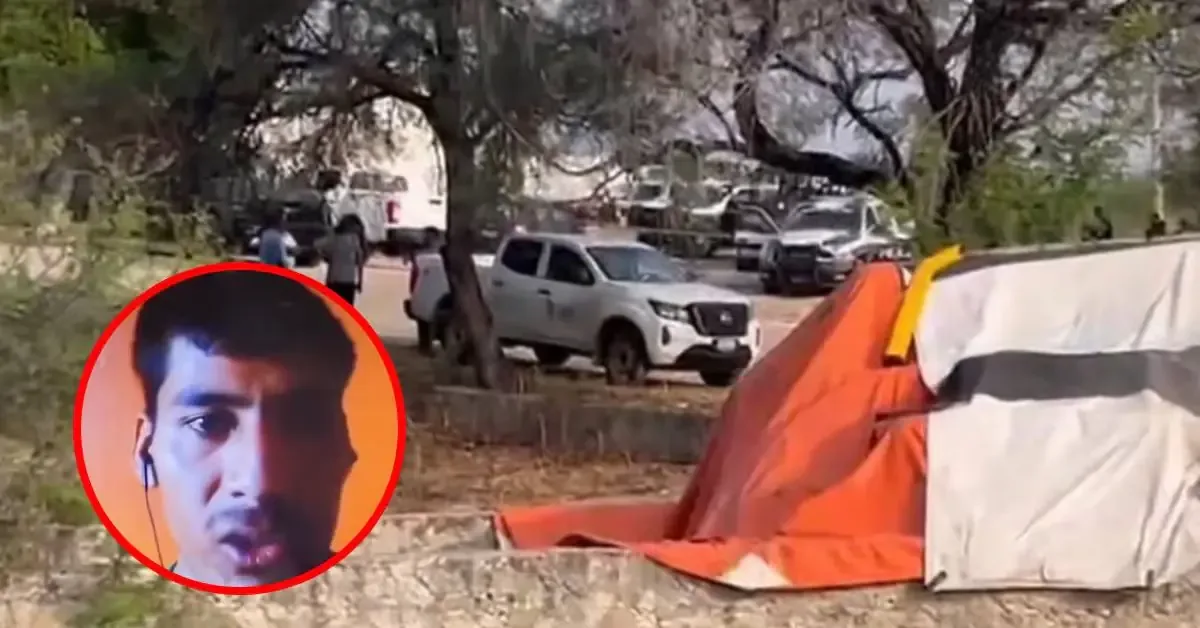El clip muestra al principal sospechoso hablando de sus adicciones y conflicto familiar.