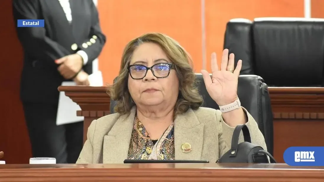 Diputada Gloria Arcelia Miramontes en la presentación de su propuesta.