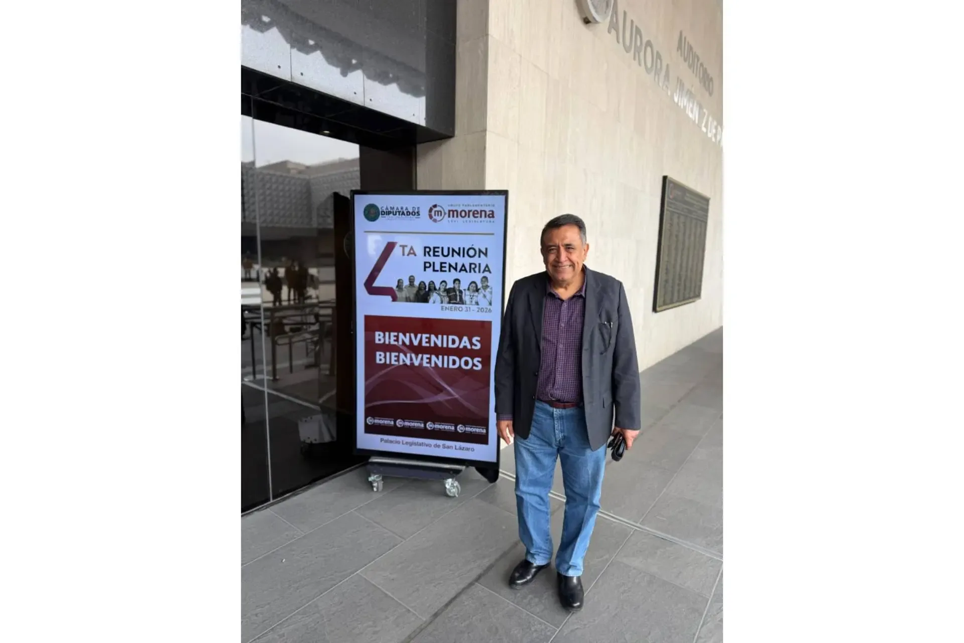 Diputados de MORENA en la IV Reunión Plenaria en San Lázaro.