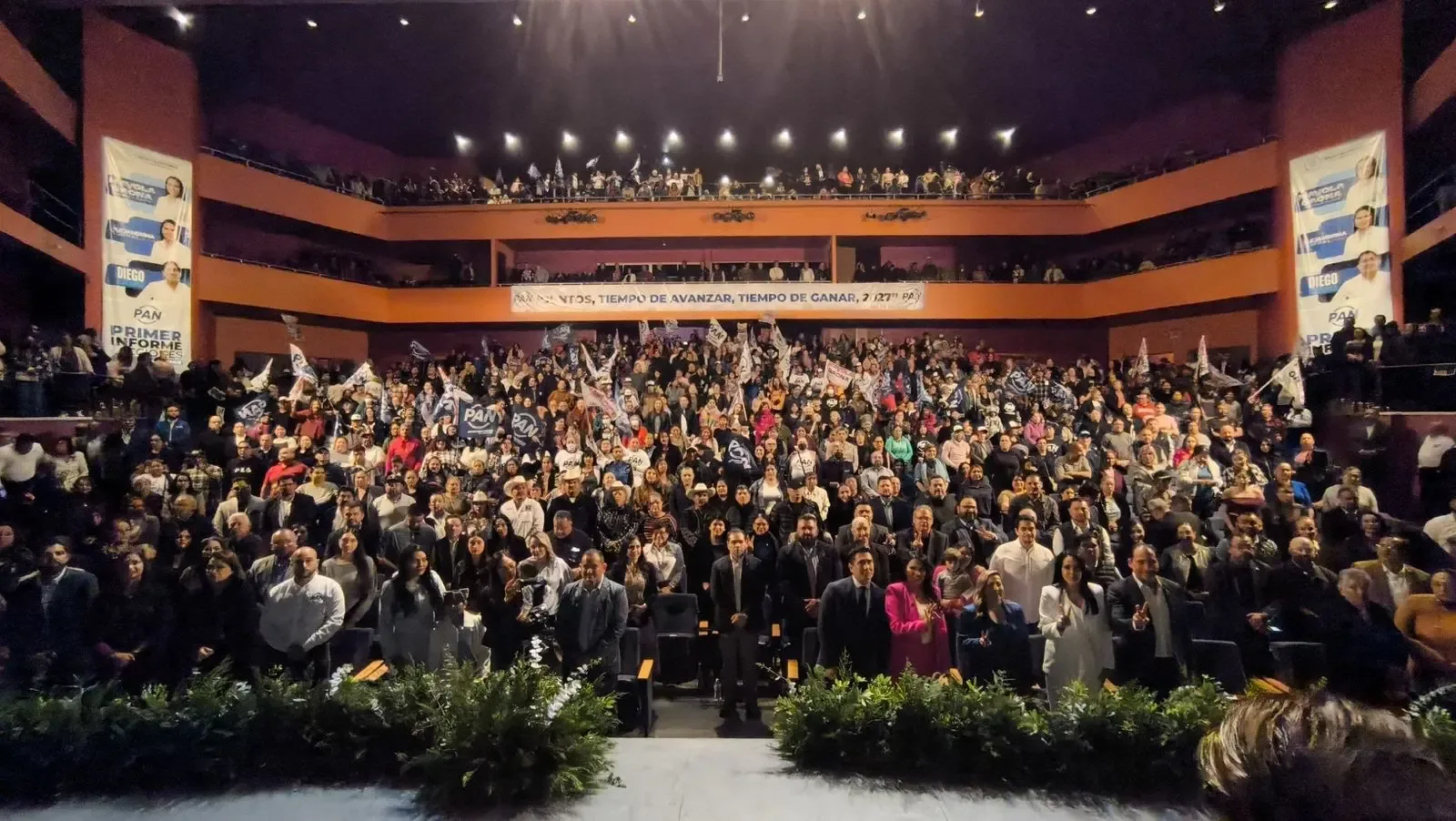 Diputados del PAN presentan su Primer Informe de Actividades Legislativas en Mexicali.