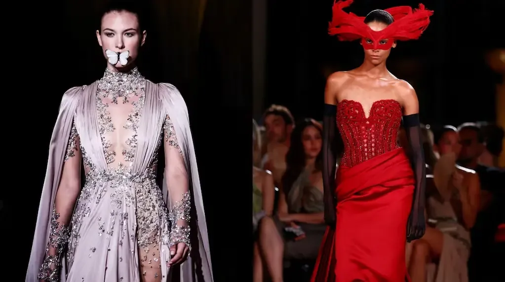 Elie Saab y Zuhair Murad presentan deslumbrantes colecciones en la alta costura parisina, marcando tendencias para el otoño-invierno.