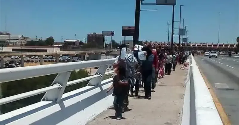 La frontera de Tamaulipas muestra un descenso histórico en el flujo migratorio y un aumento en los retornos de deportados.