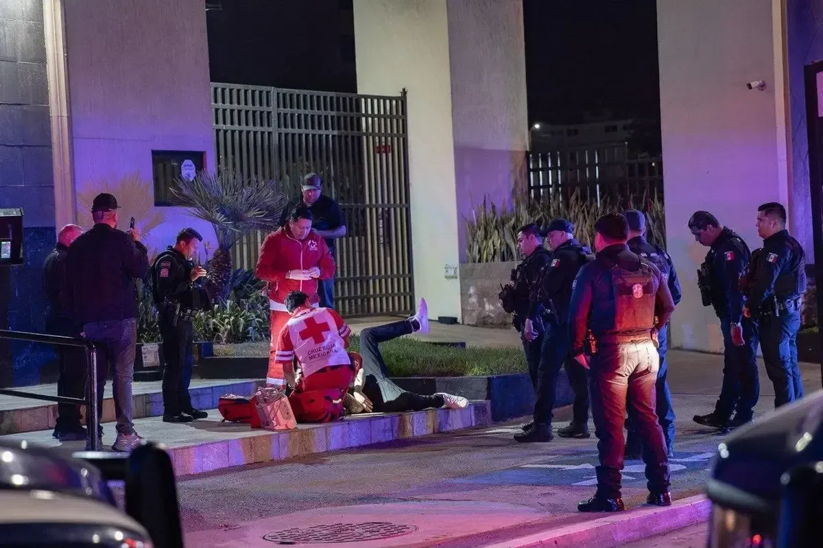 Un hombre fue herido en la cabeza, mientras que otro fue capturado en la reunión social.