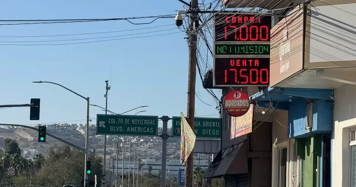 El tipo de cambio favorable puede impulsar el consumo turístico en Tijuana.