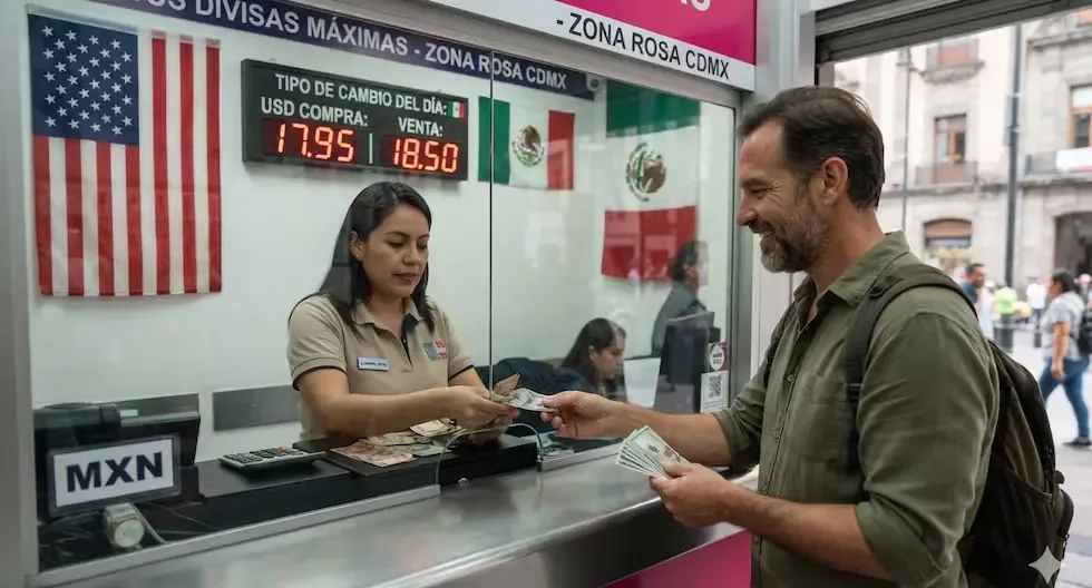 El tipo de cambio del dólar estadounidense se mantiene estable en México, afectando transacciones y operaciones financieras.