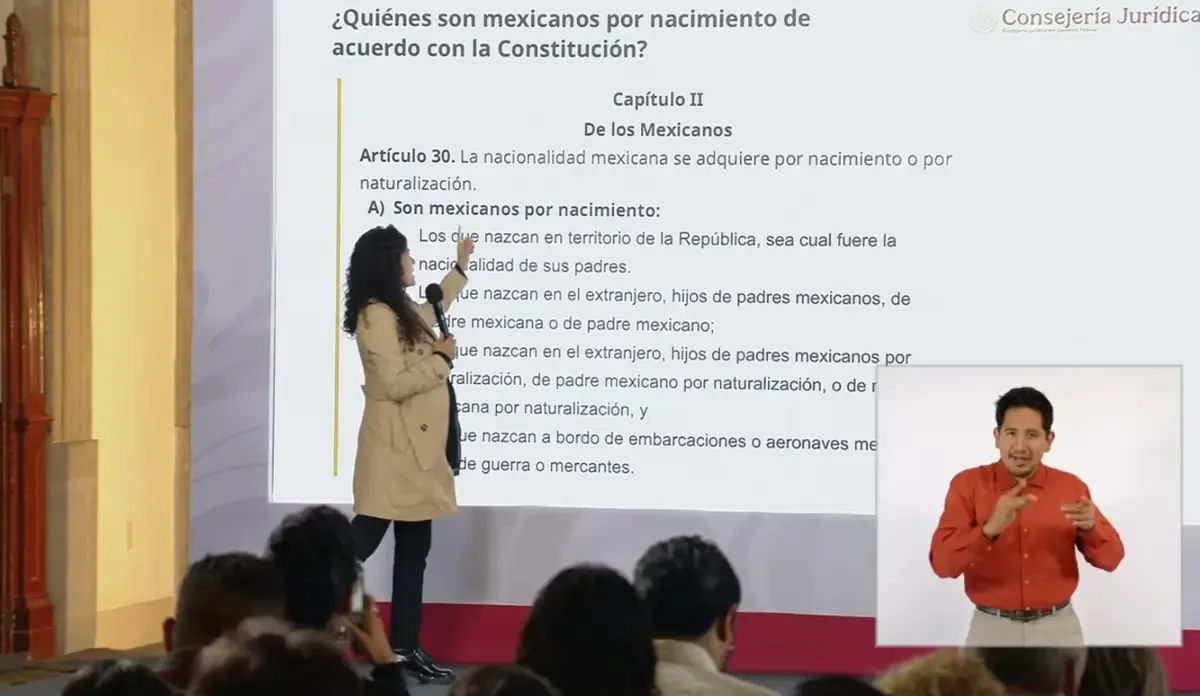 La Consejería Jurídica aclara que efectos de la reforma serán aplicativos en 2030.