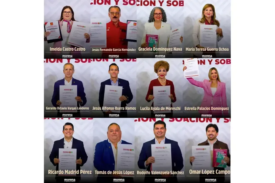 La carrera hacia la gubernatura de Sinaloa empieza con el registro de 12 aspirantes de diferentes trayectorias políticas.