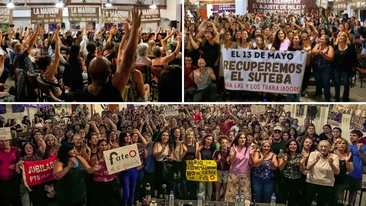 Docentes de la provincia se organizan para recuperar sindicatos y enfrentar reformas laborales.